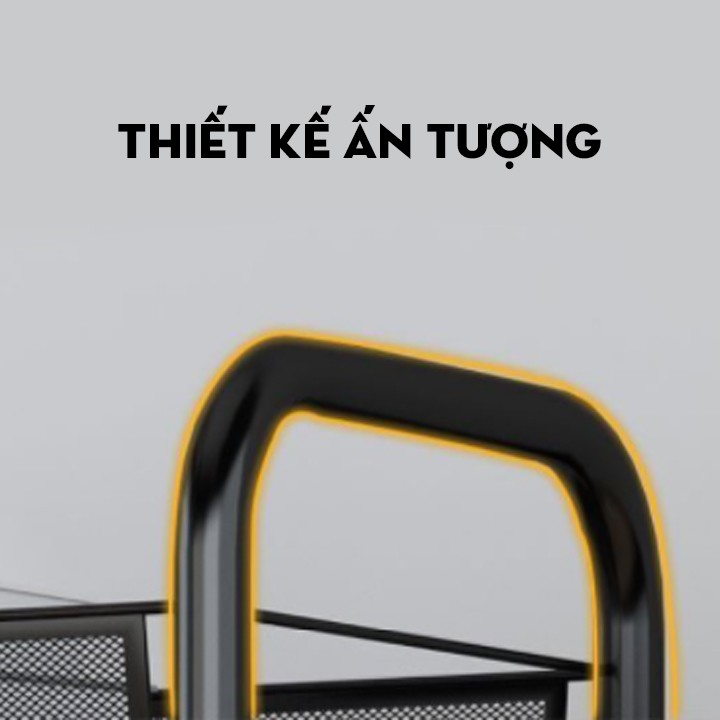 Kệ để đồ 4 tầng 𝐅𝐑𝐄𝐄𝐒𝐇𝐈𝐏 Giá đựng đồ đa năng các tầng có thể tháo rời thành rổ đựng ML202202