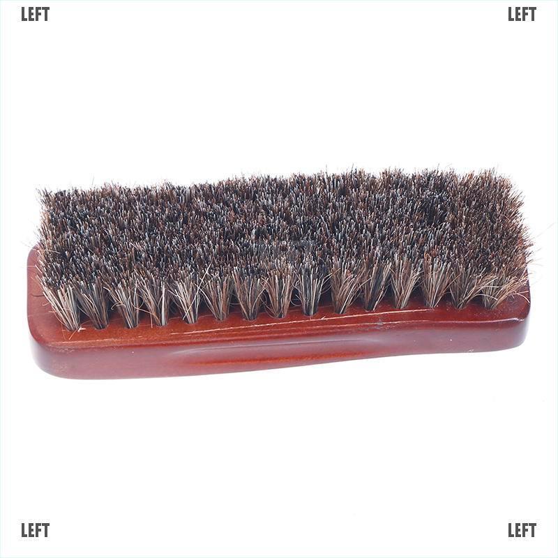Bàn Chải Đánh Bóng Giày Da Bằng Lông Ngựa Tự Nhiên