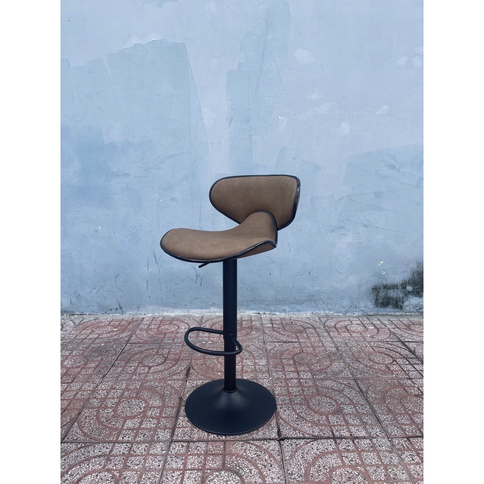 Ghế bar nâng hạ bọc vải giả da cao cấp TM630