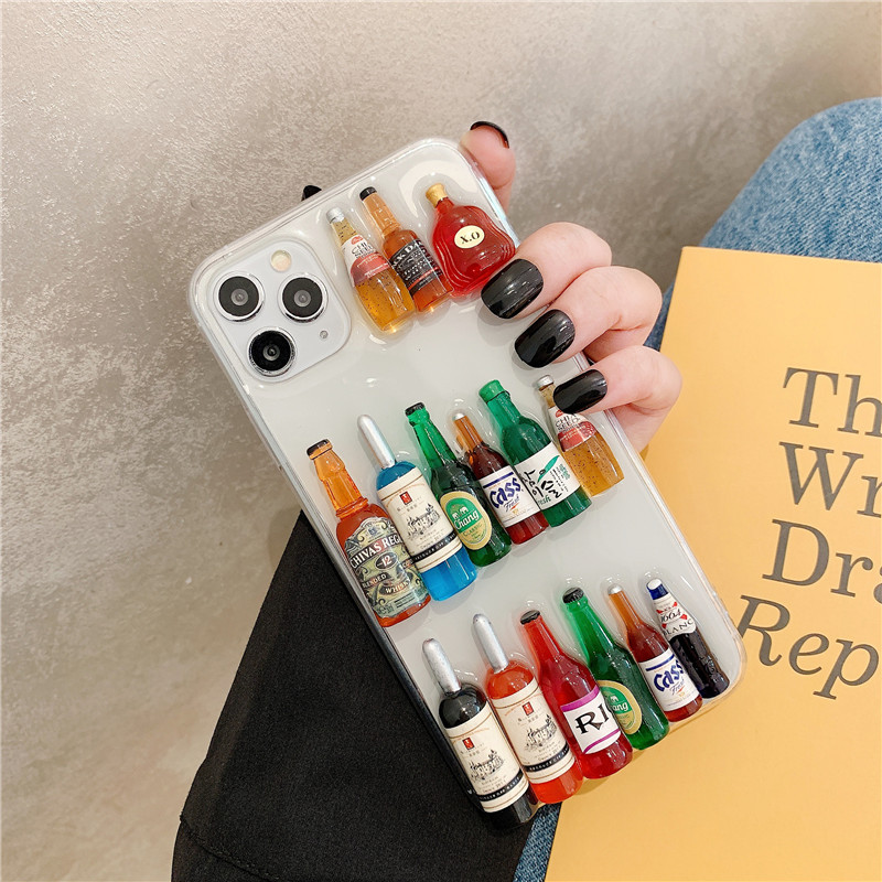 Apple Ốp Điện Thoại Hình Chai Rượu Cho Iphone 11promax X / Xs / Xr / Se | BigBuy360 - bigbuy360.vn