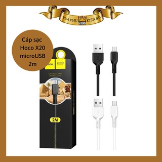 Cáp MicroUSB HOCO X20 1m