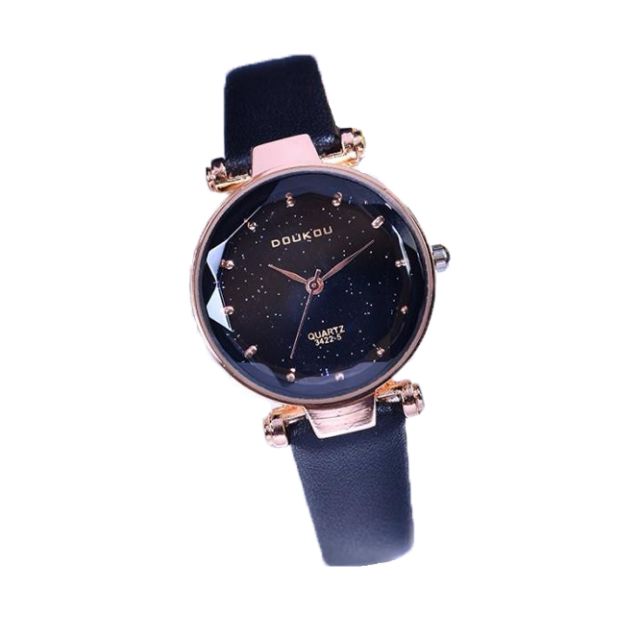 [CÓ VIDEO - ẢNH THẬT] (Nhập mã WATCW150 giảm còn 130k)Đồng hồ nữ DouKou 71720 dây da lộn cao cấp | BigBuy360 - bigbuy360.vn