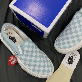 GIÀY VAN.S CARO BLUE CHECKBOT 1:1 SC ( FULL BOX + FREE SHIP )