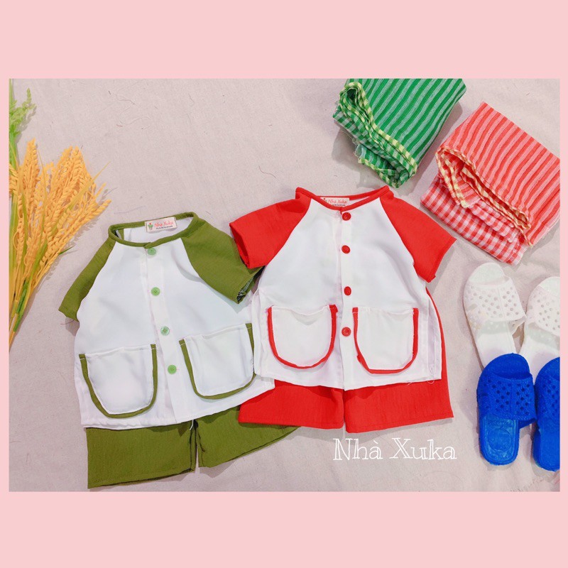 Bà ba lụa may theo size cho bé (0-20kg) | BigBuy360 - bigbuy360.vn