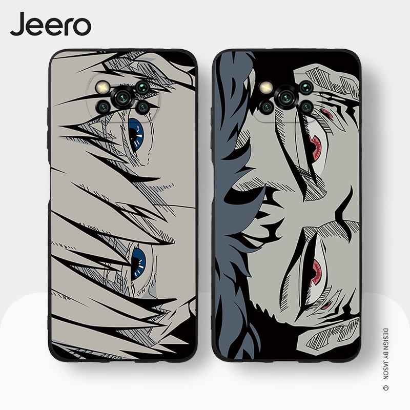 Ốp lưng JEERO chống bẩn ngộ nghĩnh hài hước hoạt hình dễ thương đẹp mềm Cho POCO X3 Pro GT NFC F3 M3