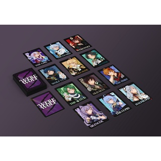 [CÓ SẴN- Full bộ 20 lá] Board Game Ma sói Genshin Impact