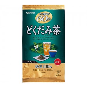 TRÀ DIẾP CÁ CỦA NHẬT ORIHIRO (60 GÓI/TÚI) - HÀNG NỘI ĐỊA NHẬT, DATE 09/2023