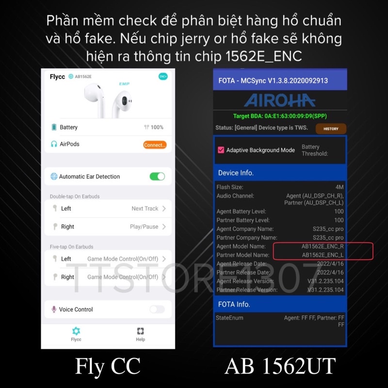 Tai Nghe Hổ Vằn 1562E ENC | Hồng Ngoại | Pin 8h | Chuyển Nhanh 2 Thiết Bị | Định Vị Đổi Tên Bản Update Mới Nhất
