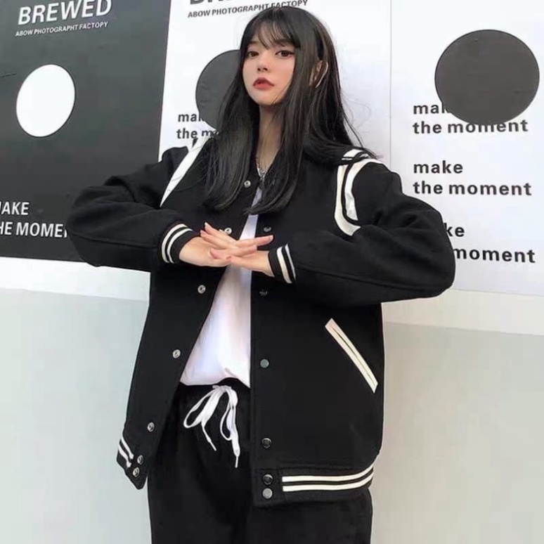 FREE SHIP Áo BOMBER GIVECHY TAY VIỀN TRẮNG TEDDY GIÁ SỈêu đẹp