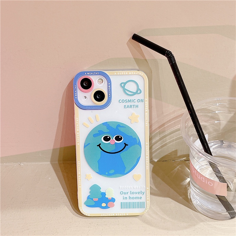 Ốp lưng iphone Ốp Điện Thoại Họa Tiết Phấn Mắt Cho Apple 13PROMAX/12/PRO/MAX/11PRO/XS/XS/Xsmax/6/7PLUS/MINI Dinuo case