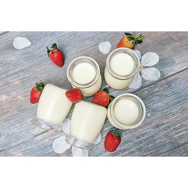 Bộ 12 Hũ thủy tinh 100ml  Free Ship  đựng Yaourt Pudding