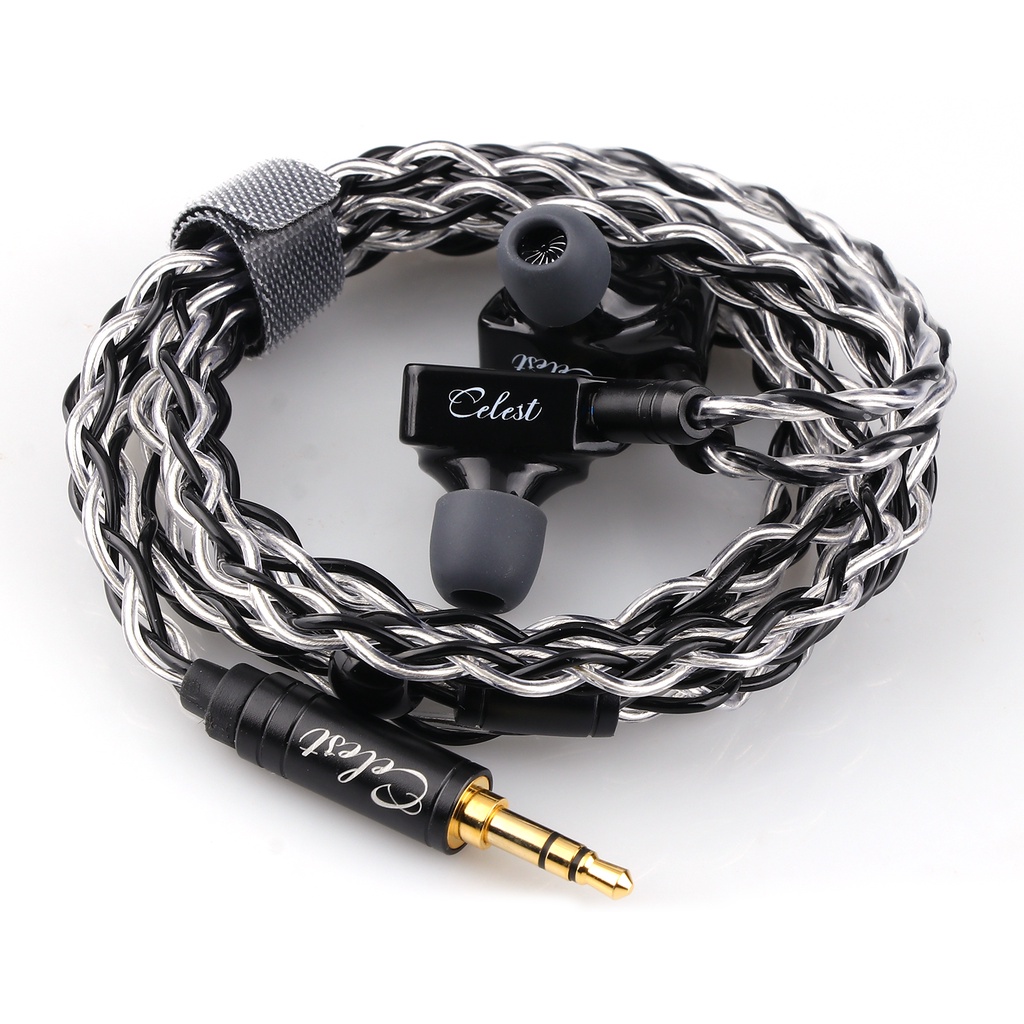 Kinera Celest Gumiho 10mm SPD Planar Driver + 1BA Tai Nghe Có Thể Tháo Rời 0.78mm 2Pin Bằng Hợp Kim Đồng Mạ Bạc