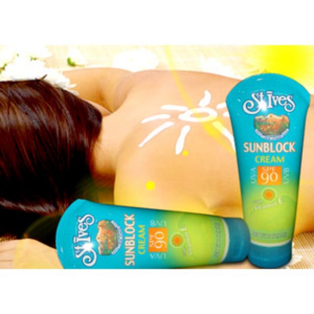 Kem chống nắng toàn thân Stives Sunblock SPF-90 seo