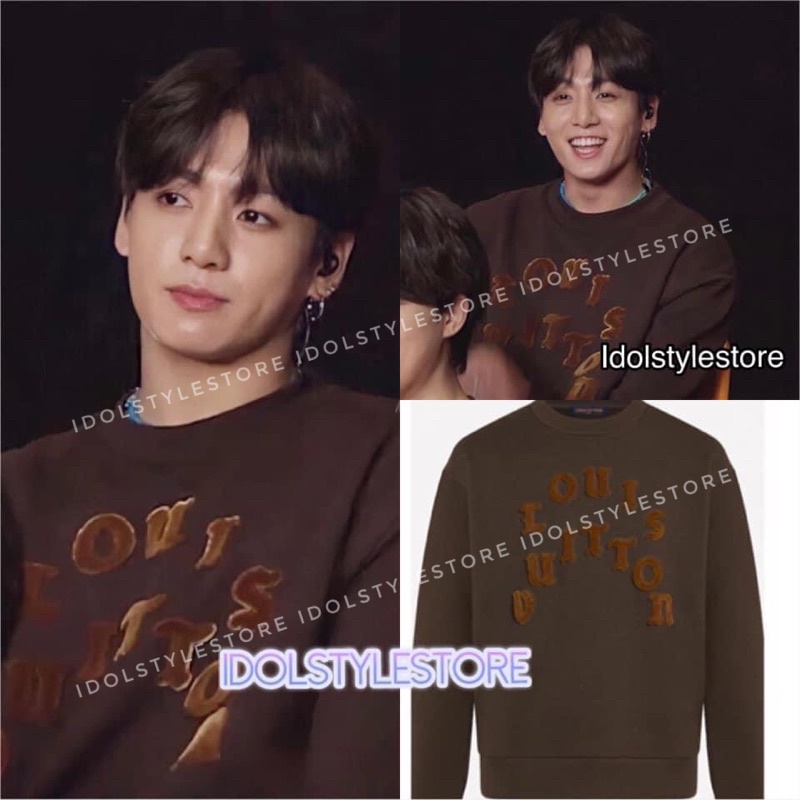 Áo nỉ nâu của Jungkook BTS