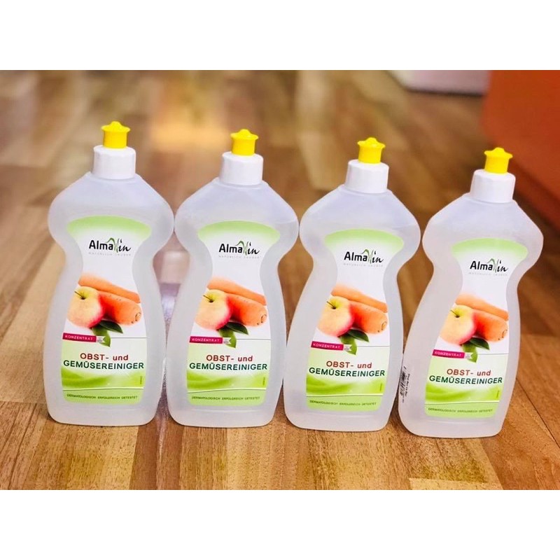 Nước rửa rau củ quả hữu cơ Almawin (500ml)