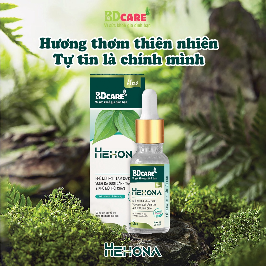 HEHONA - Serum khử mùi hôi nách &amp; hôi chân