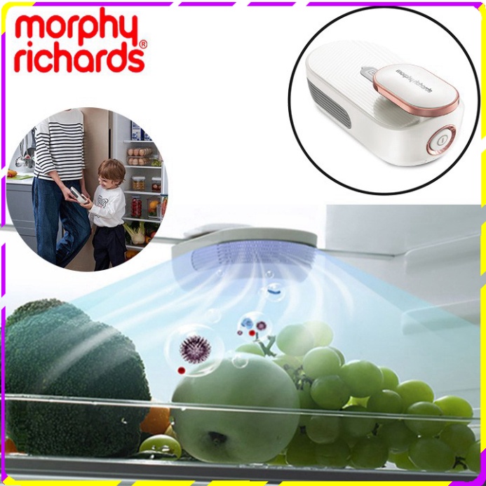 Máy Khử trùng, diệt khuẩn, lọc không khí trong tủ lạnh. Thương hiệu Morphy Richards - MR2060 (Hàng Chính Hãng)