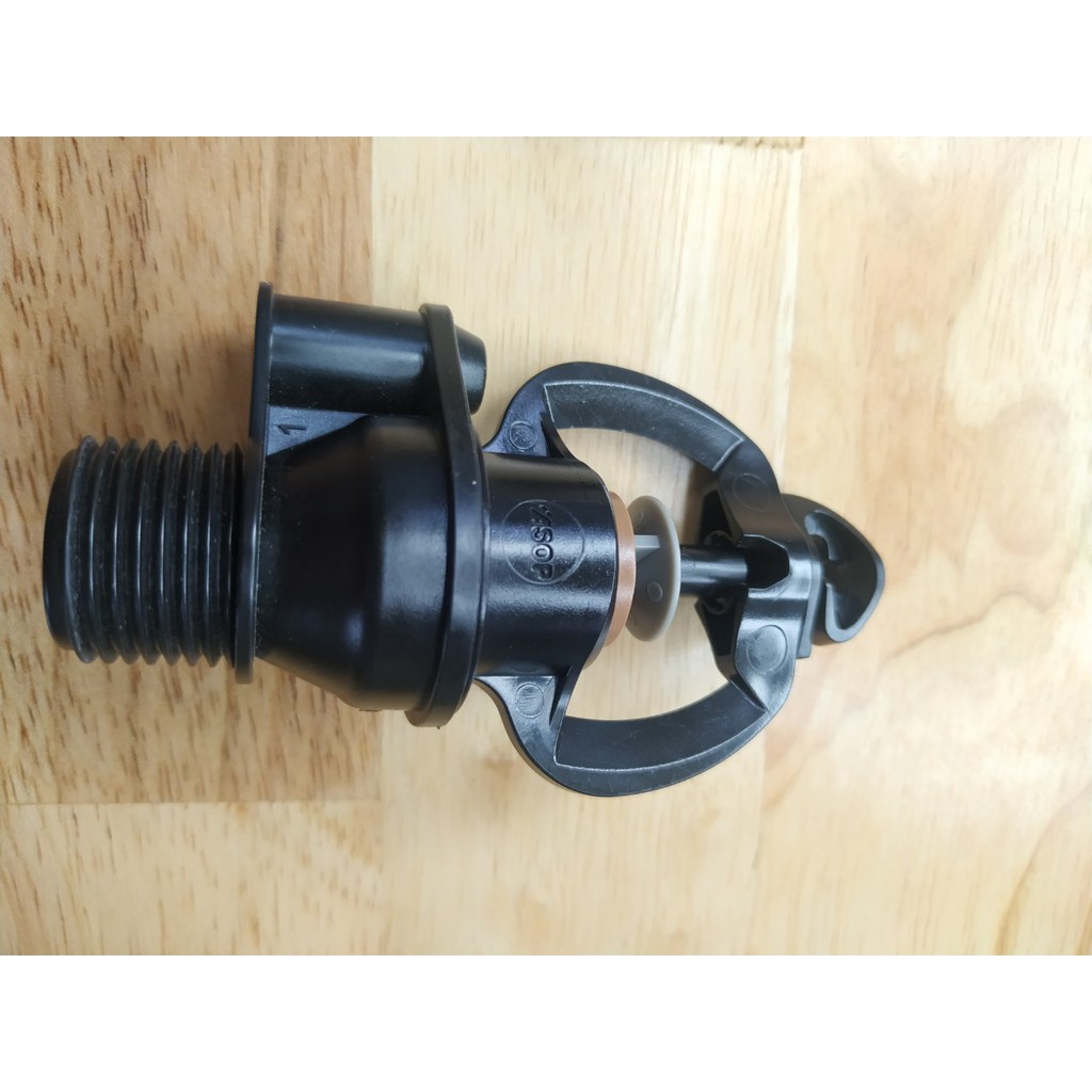 10 béc tưới có bù áp ASOP AB 55l/h kèm đuôi ren 21mm dùng cho hệ thống tưới
