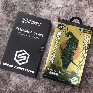 Kính Cường lực Full Màn 9D Samurai  đủ mã iPhone 6/7/8/X/XS/XR/XS Max- Hàng Cao Cấp Nhật Bản