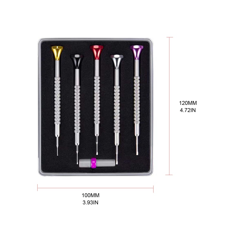 Bộ 5 Tua Vít Micro-Sửa Chữa Đồng Hồ Chuyên Nghiệp