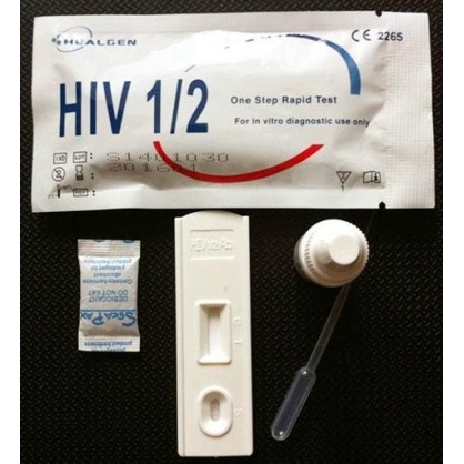 Que thử HIV 1/2 tại nhà Của mỹ chính xác 99.9