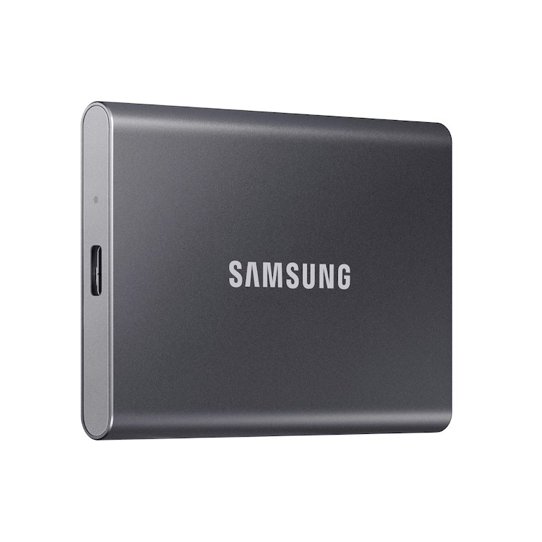 *LAGIHITECH* ( NEW) Ổ Cứng Di Động SSD Samsung T7 NON Touch 500GB USB Type C - Chính Hãng Samsung - Bảo Hành 3 năm