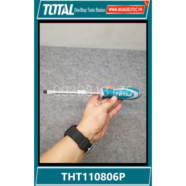 Tua Vít Dẹp 8x150mm Total THTGTS8150
