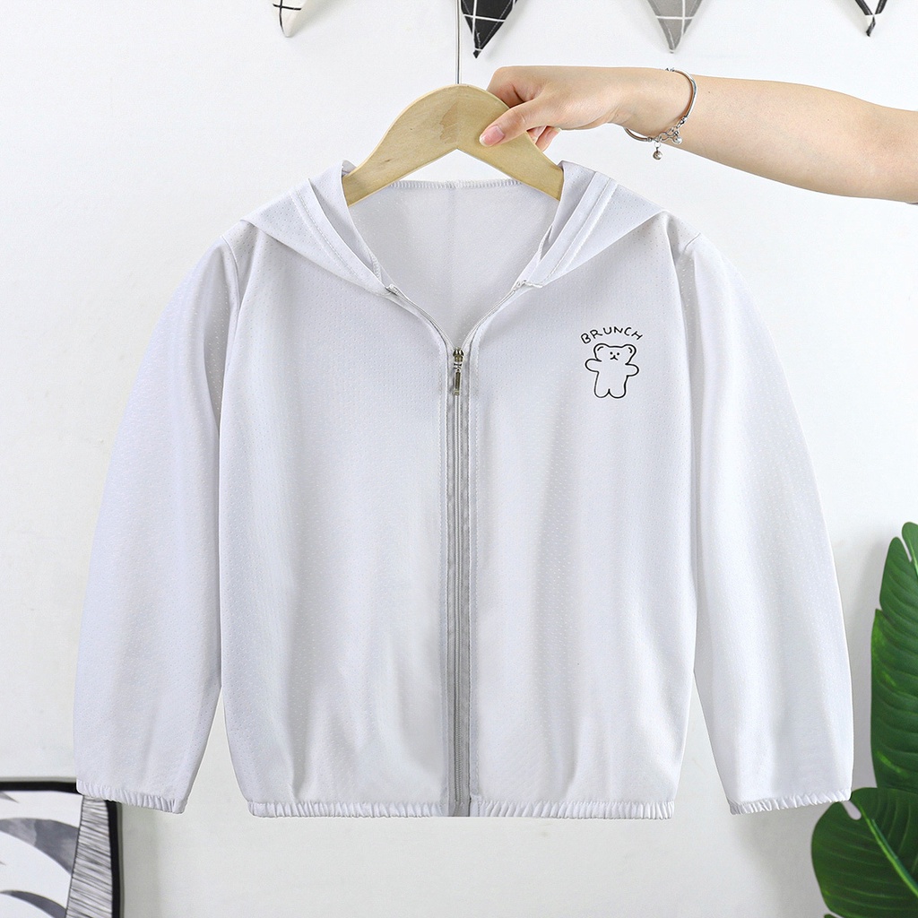 Áo Khoác Chống Nắng Thoáng Khí Dễ Thương Cho Bé