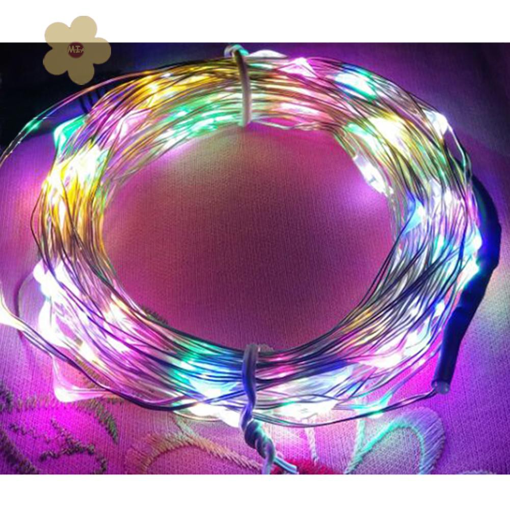 MIAON 100 LED String Lights Copper Wire Waterproof Night Light Holiday Lighting-235700 bts
