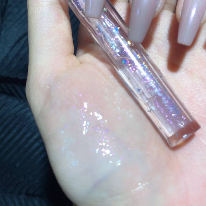 HERORANGE Son bóng dưỡng ẩm bạc hà có nhũ siêu xinh, son bón trong suốt