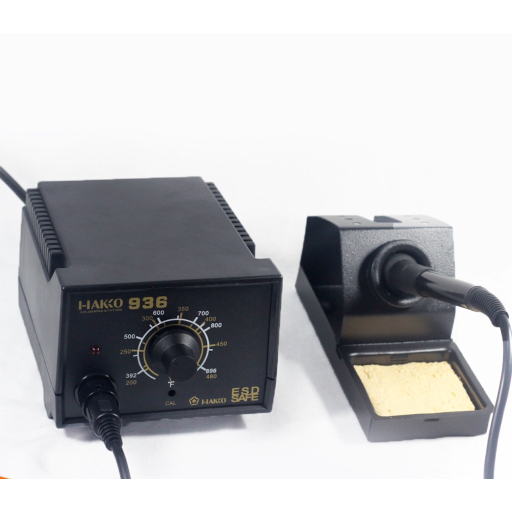 Mỏ hàn thiếc, trạm hàn thiếc điều chỉnh nhiệt độ Hakko 936 220v 60w máy hàn linh kiện kiện điện tử