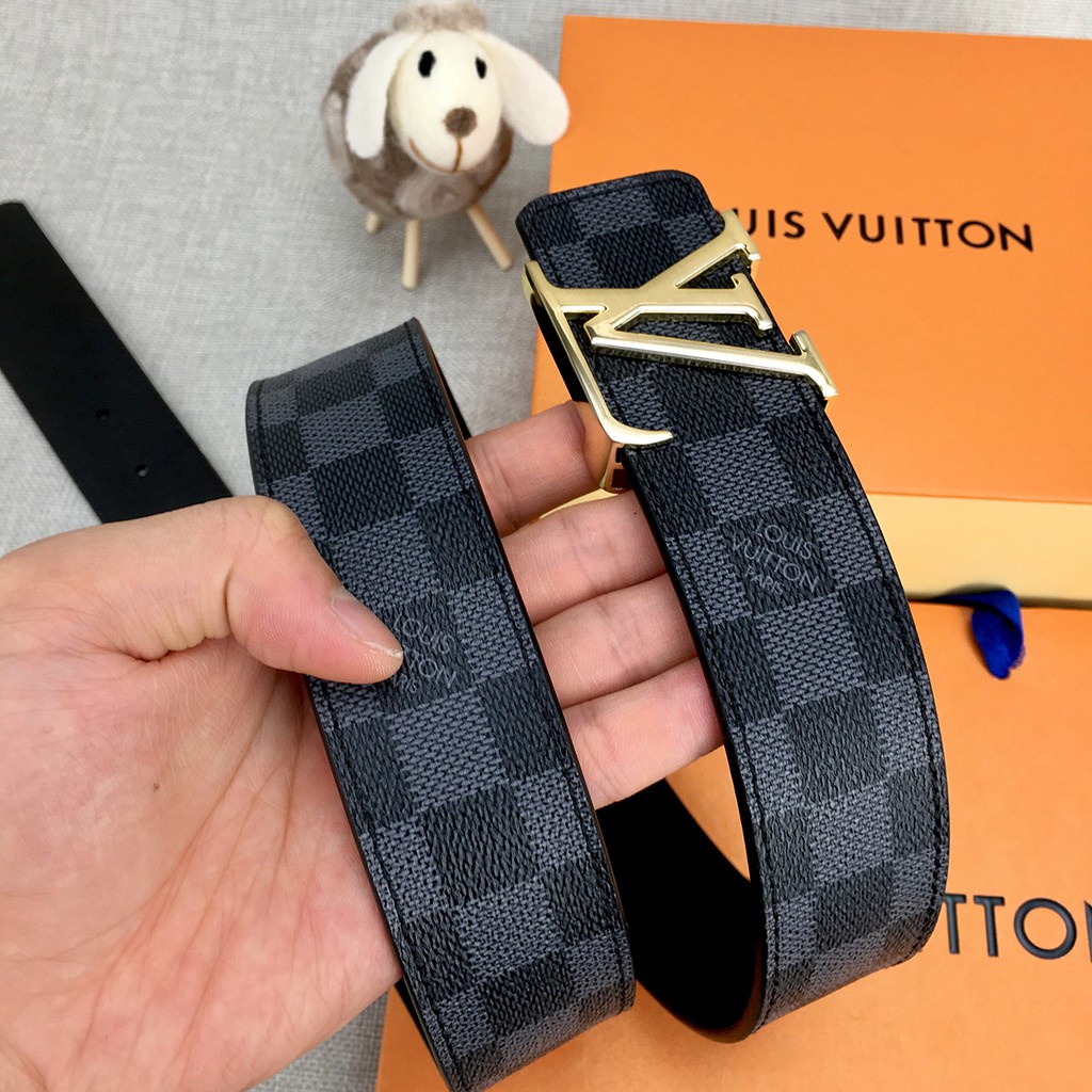 Thắt lưng da Louis Vuitton kiểu dáng sang trọng dành cho nam