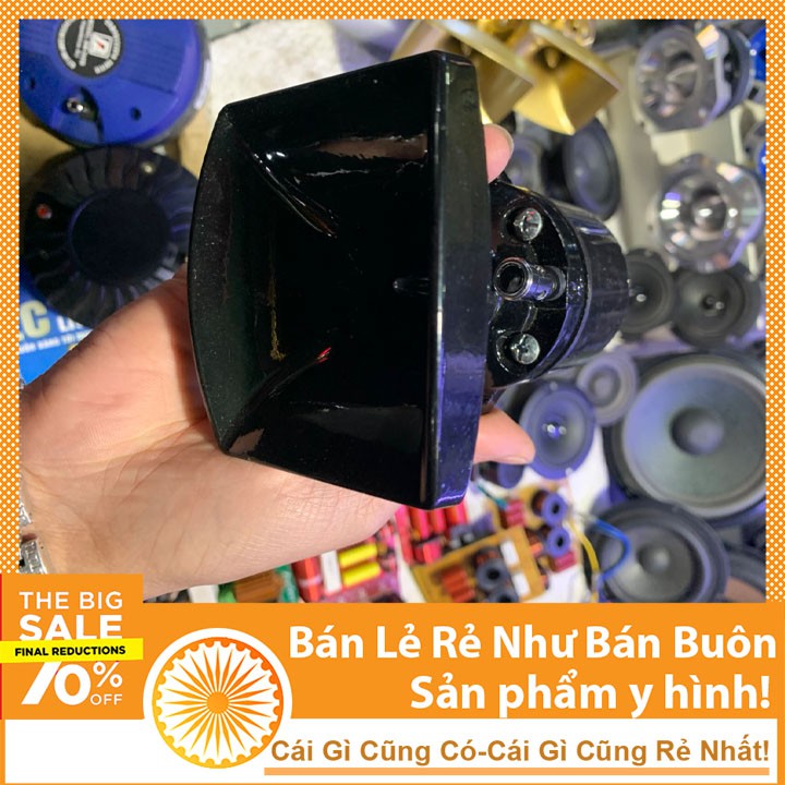 Loa Treble Còi PT-6 Tweeter 8 Ohm 100W Màu Đen