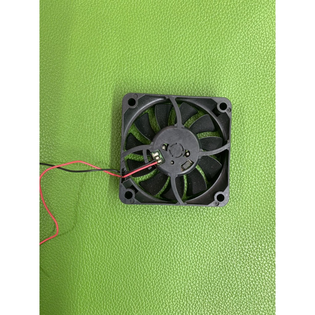 QUẠT TẢN NHIỆT FAN 12V 6X6x1,5cm THÁO MÁY không có tem