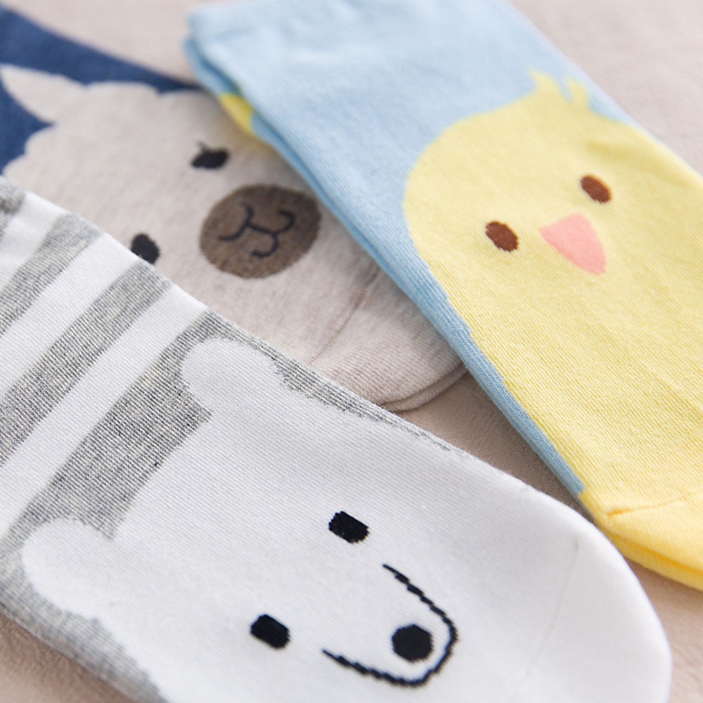 Vớ cổ ngắn hình thú dễ thương dành cho nữ