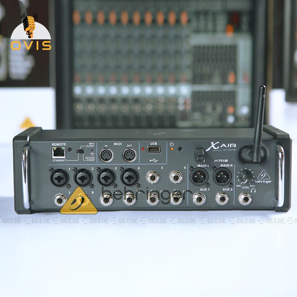 Behringer X Air XR12 | Mixer Kĩ Thuật Số Cho iPhone, iPad, Máy Tính Bảng