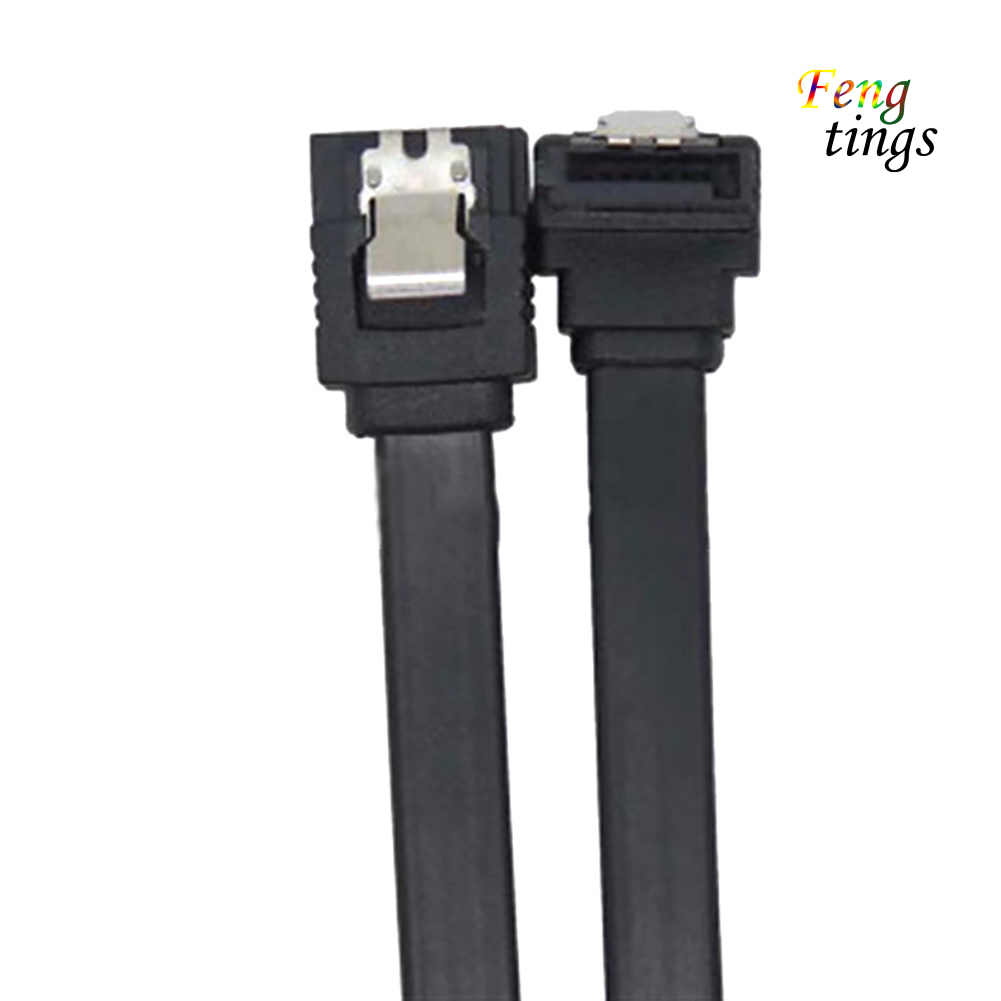 Bộ 3 Dây Cáp Sata 3.0 0.5m 6 Gbp / S Sdd Hdd 90 Độ
