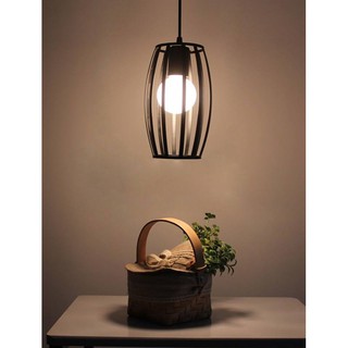 ĐÈN THẢ LỒNG TRỤ TRANG TRÍ BÀN ĂN, CAFE, CỬA HÀNG DTT002