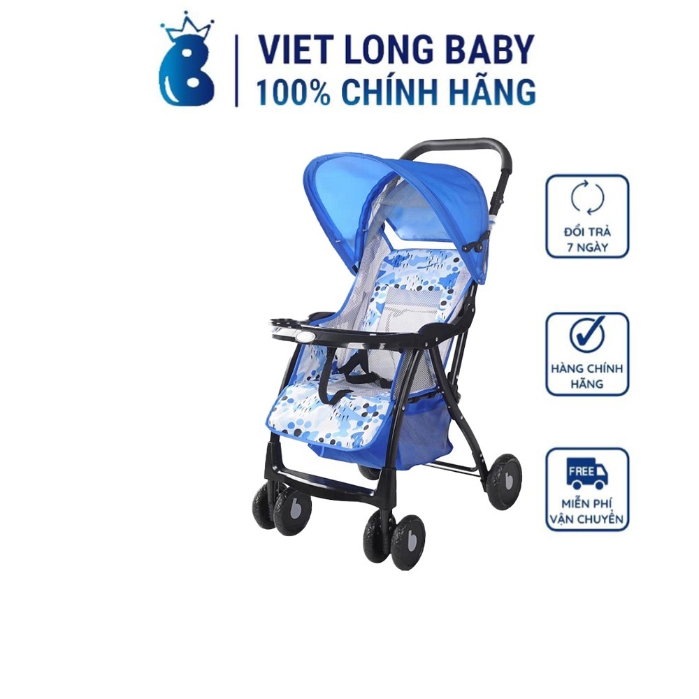 Xe đẩy cho bé 2 chiều gấp gọn Baobaohao 720W có bập bênh cho bé - Hàng chính hãng
