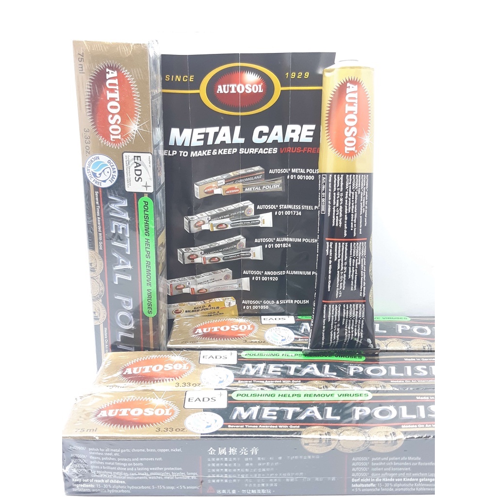KIM ĐÁNH BÓNG KIM LOẠI NHẬP KHẨU TỪ ĐỨC - METAL POLISH (MADE IN GERMANY)