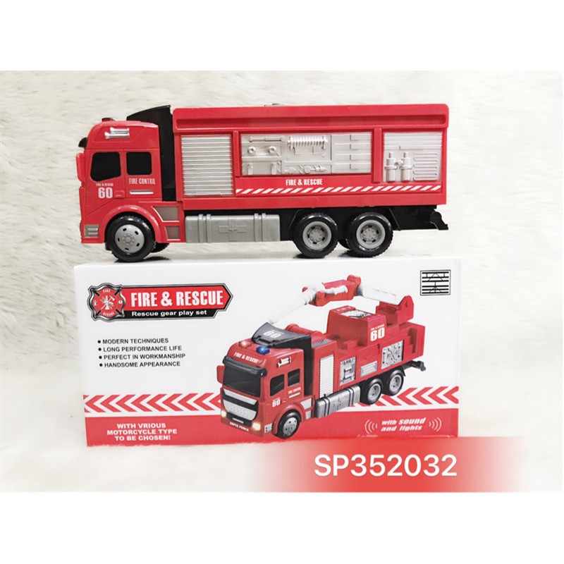 Hộp xe cứu hỏa thang pin , TX-857 (hộp)
