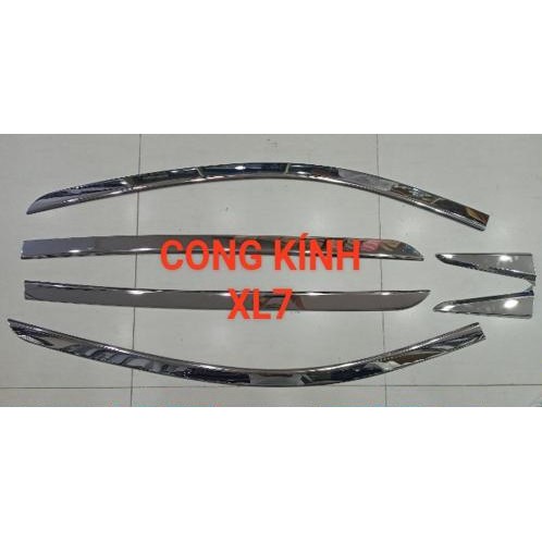 🔥 Freeship 🔥Bộ Ốp viền cong chân kính xe XL7  cao cấp/ Phụ kiện làm đẹp, đồ chơi xe xl7