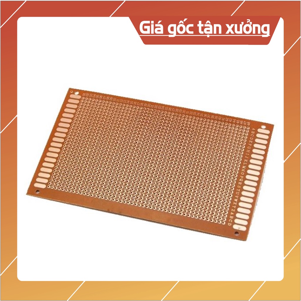 Mạch đồng/PCB đục lỗ 1 mặt 5x7cm/7x9cm/9x15cm..các loại