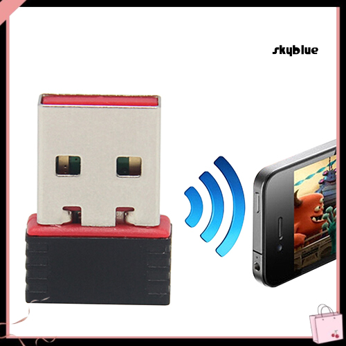 [SK]150Mbps Mini USB Wifi Wireless Lan 802.11n Adapter Network Card for PC Laptop