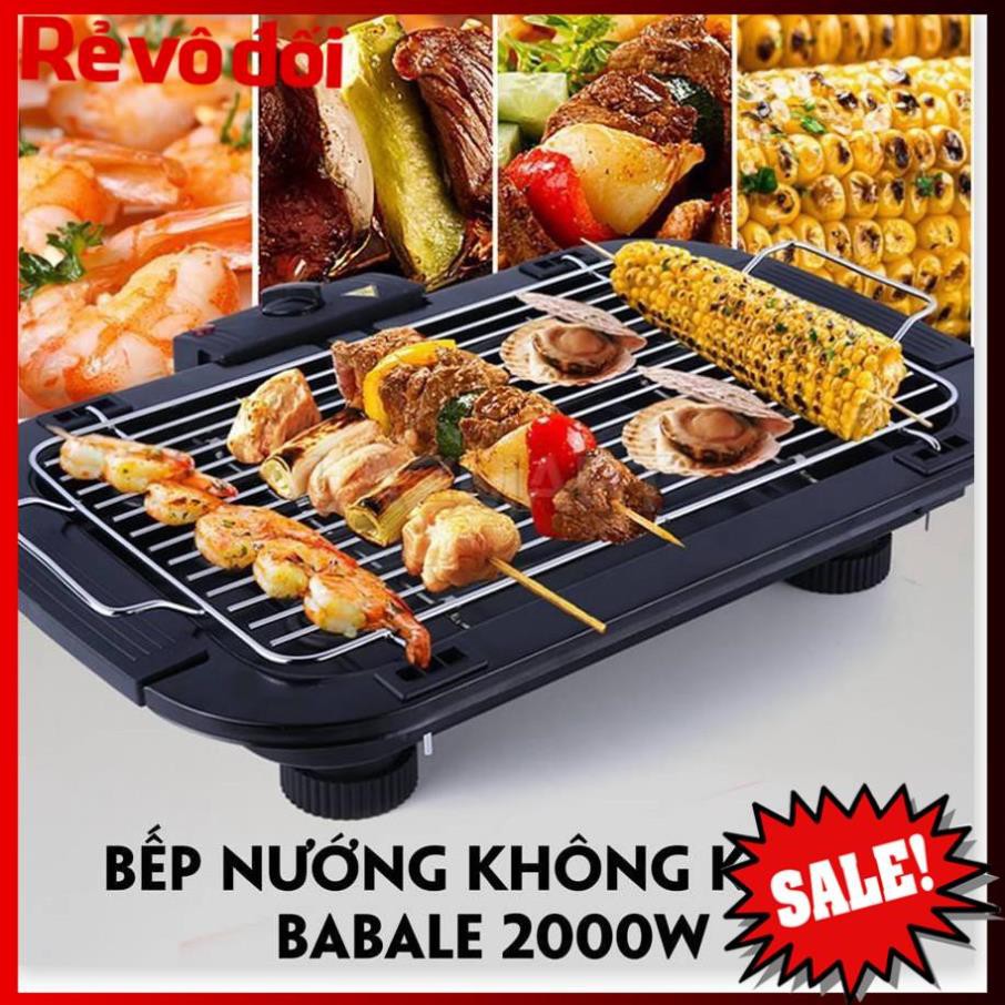 ( Xả kho sập sàn) Bếp nướng điện không khói ( Babale)-hàng loại 1  - bảo hành uy tín