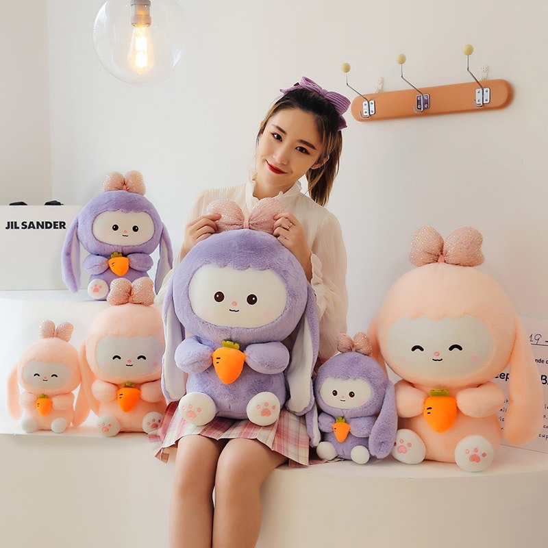 Gấu Bông Thỏ Tai Dài Cao Cấp - Gấu Bông Mina