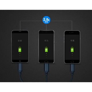 Cáp 3 trong 1 Remax (Lightning-Micro USB-Type C)