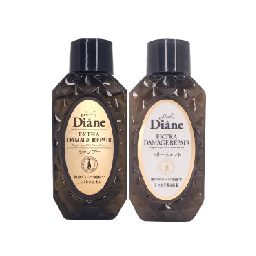 Moist Diane Cặp Gội Xả Phục Hồi Tóc Hư Tổn Nặng Extra Damage Repair dánh cho mái tóc khô,xơ,chẻ ngọn,do uốn nhuộm 50MLx2