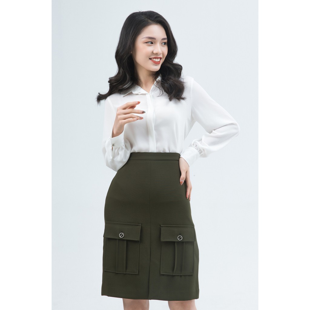 Chân Váy bút chì 2 lớp IVY moda MS 31M5068 | BigBuy360 - bigbuy360.vn