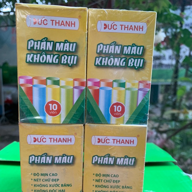 PHẤN MÀU KHÔNG BỤI ĐỨC THANH 10 viên